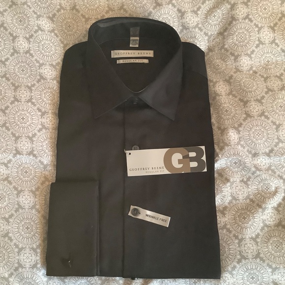 Two Men’s Long Sleeve Dress Shirts, size large - Picture 2 of 11